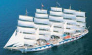 The Royal Clipper Tall Ship sailing cruise